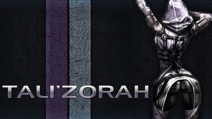 Tali'Zorah from Mass Effect