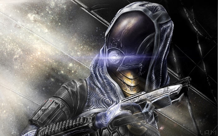 Tali Zorah from Mass Effect