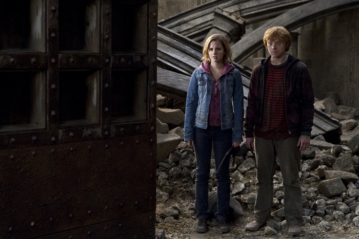 Hermione Granger and Ron Weasley from Harry Potter