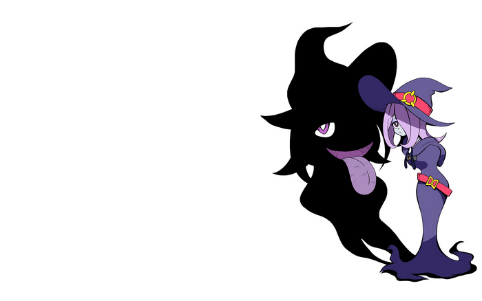 Sucy Manbavaran and a shadow creature