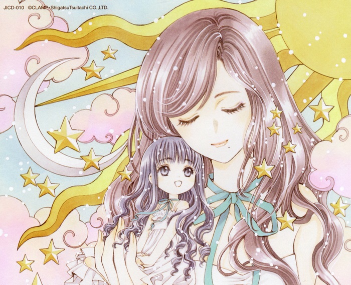 Tomoyo Daidouji and Sakura Kinomoto from Cardcaptor Sakura