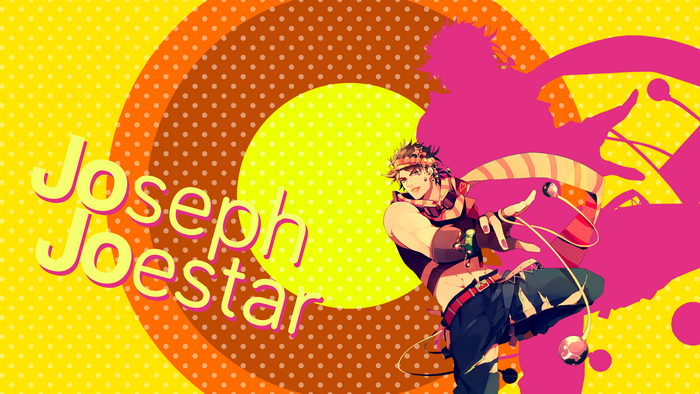 Joseph Joestar from JoJo's Bizarre Adventure