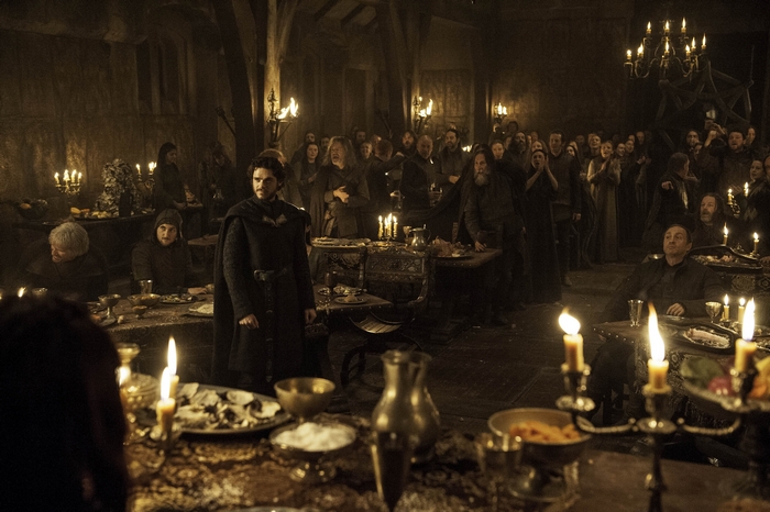 Robb Stark in a Great Hall