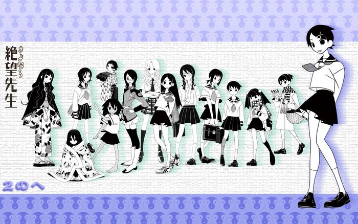 Sayonara, Zetsubou-Sensei characters