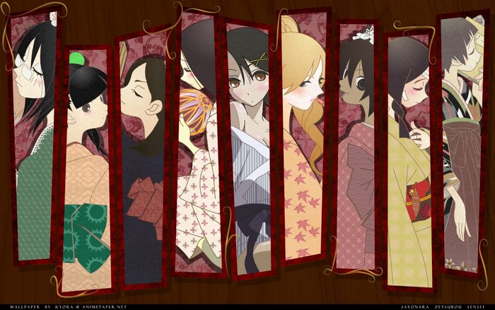 Sayonara Zetsubou Sensei Characters