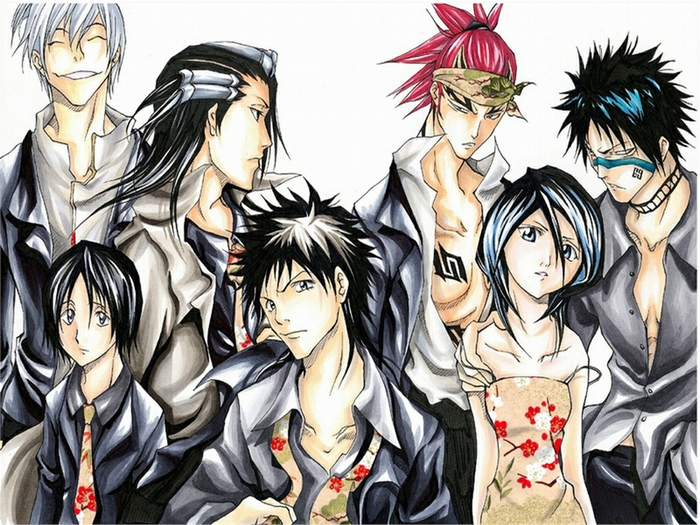 Group of Bleach characters