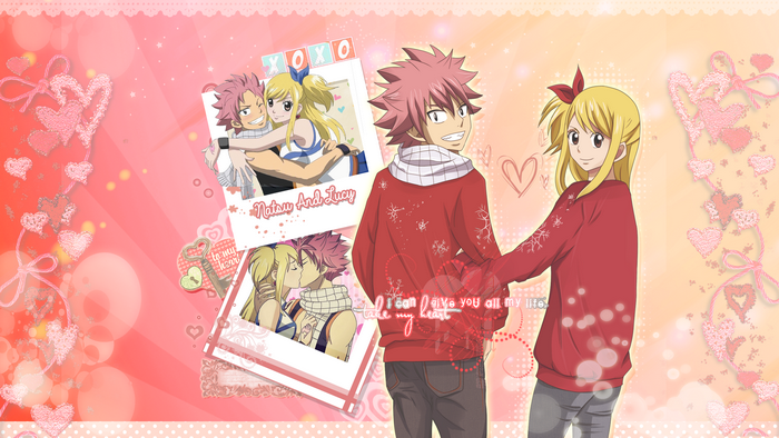 Natsu and Lucy from Fairy Tail