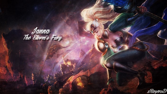 Janna The Storm's Fury from League of Legends