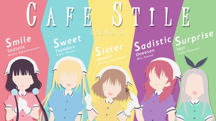 Blend S Cafe Stile Characters