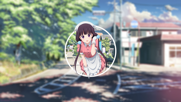 Maika Sakuranomiya from Blend S