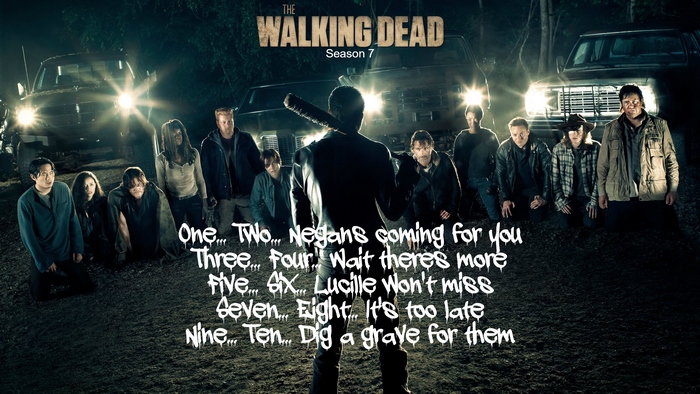 Negan from The Walking Dead Season 7