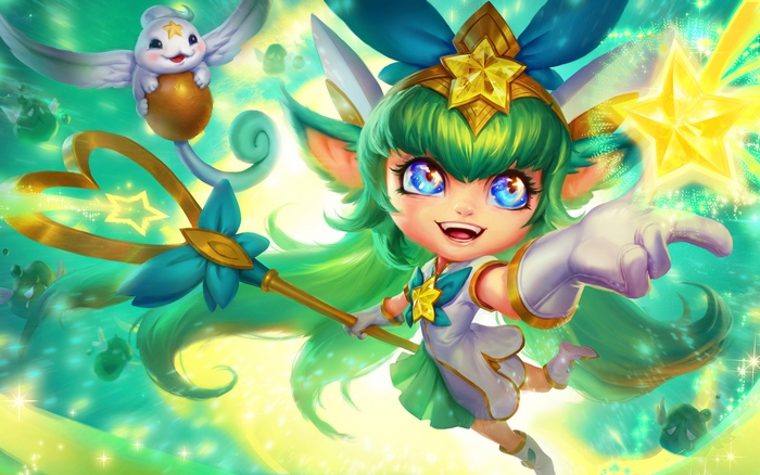 Lulu from League of Legends with Pix