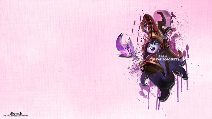 Lulu The Fae Sorceress from League of Legends