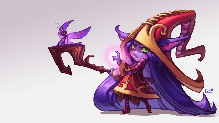 Lulu and Pix from League of Legends