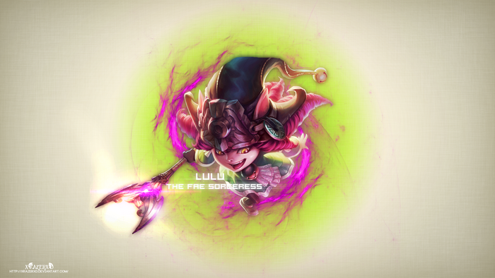 Lulu the Fae Sorceress from League of Legends