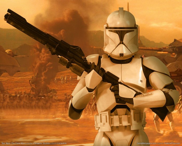 Clone Trooper from Star Wars: The Clone Wars