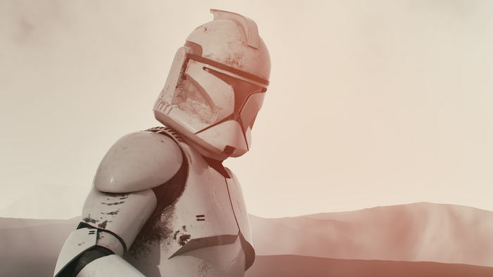 Clone trooper from Star Wars