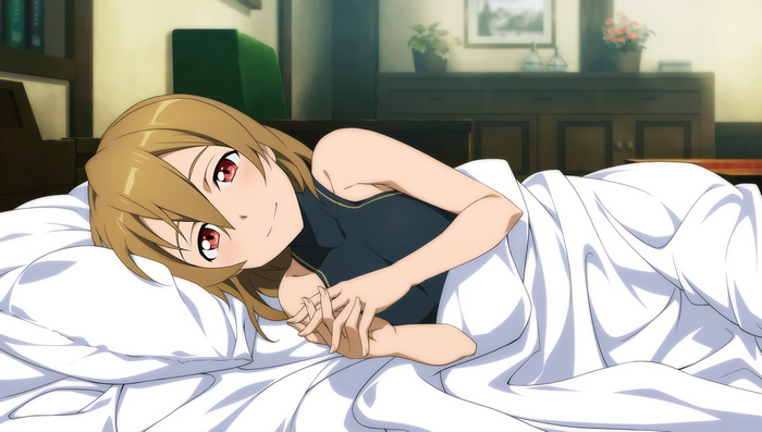 Keiko Ayano in Bed