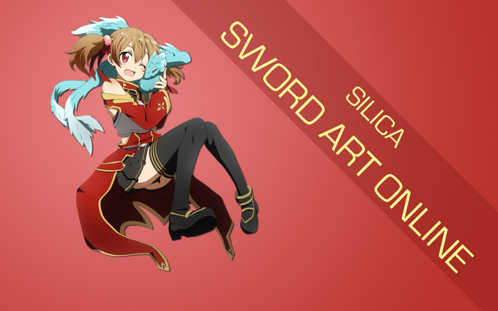 Silica from Sword Art Online with Pina