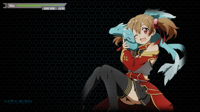Silica from Sword Art Online with Pina