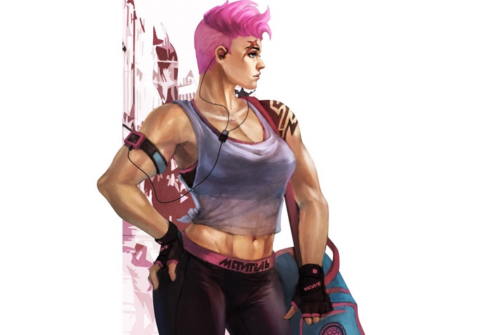 Zarya from Overwatch