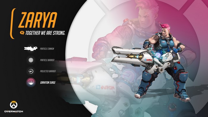 Zarya from Overwatch