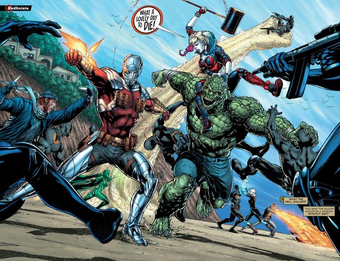 Suicide Squad vs. Soldiers in Badhnisia