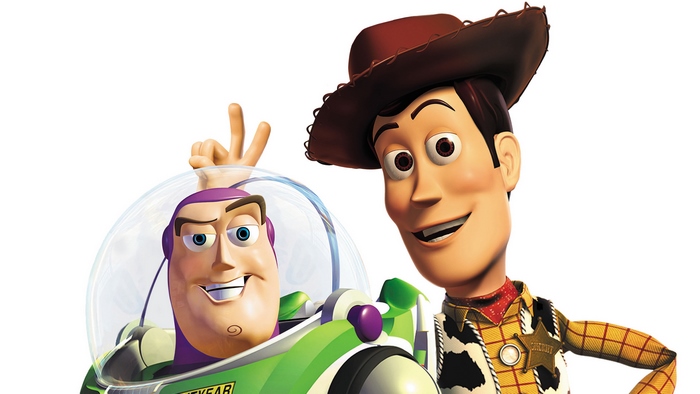Woody and Buzz Lightyear from Toy Story
