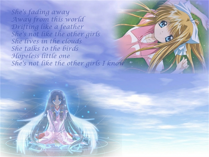 Kanna from Air with text