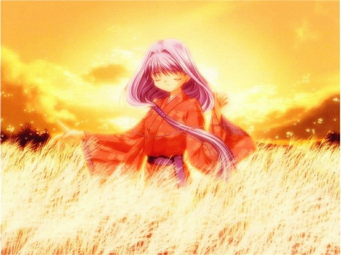 Kanna from Air in a field