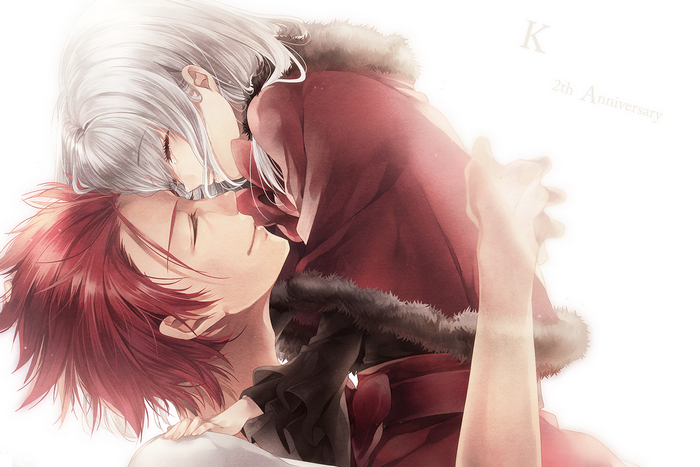 Mikoto Suoh and another character from K