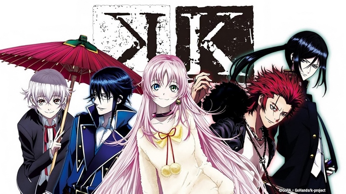 K Project characters with K logo