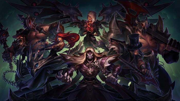 Group of champions from League of Legends