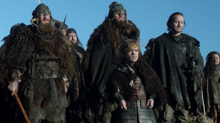 Bronn and Wildlings from Game of Thrones