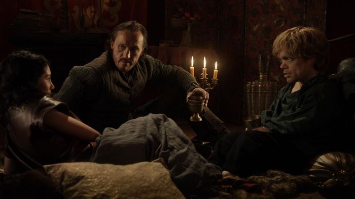 Bronn and Tyrion Lannister from Game of Thrones
