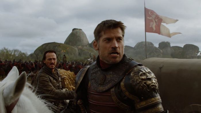 Jaime Lannister and Bronn from Game of Thrones