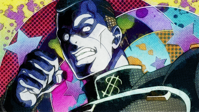 Okuyasu Nijimura from JoJo's Bizarre Adventure