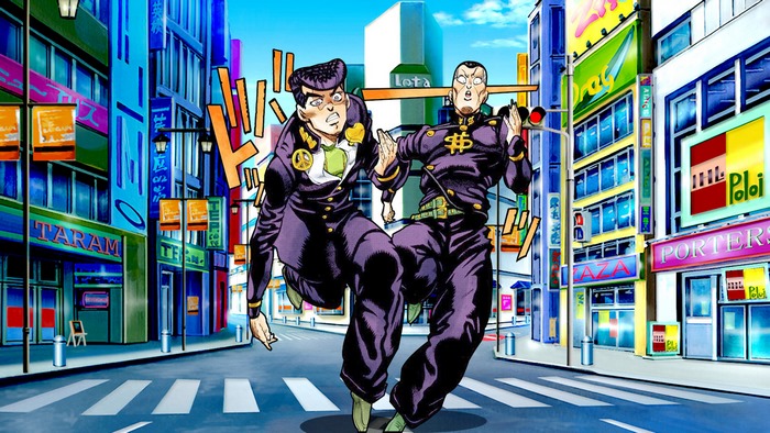 Okuyasu Nijimura from JoJo's Bizarre Adventure