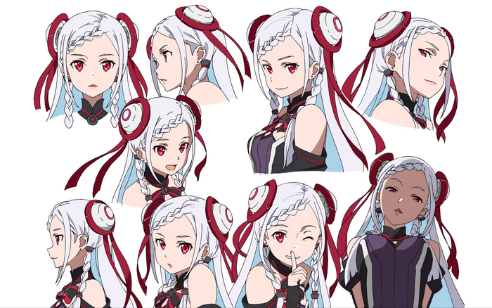 Yuna from Sword Art Online character sheet