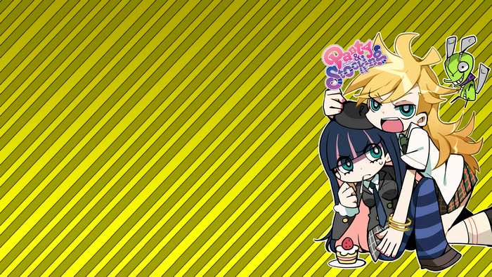 Panty & Stocking with Garterbelt characters