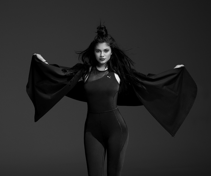 Kylie Jenner in Puma athletic wear