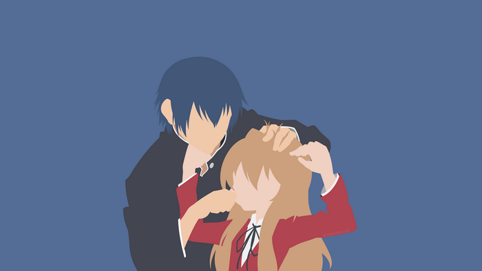 Ryuuji Takasu and Taiga Aisaka