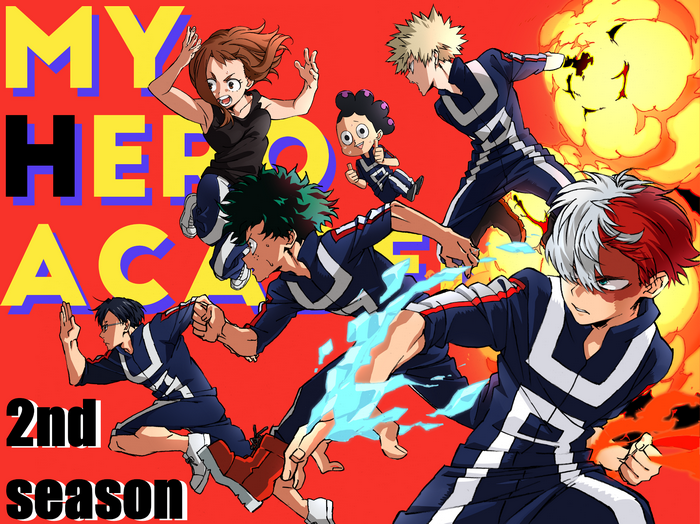 My Hero Academia Season 2 Poster