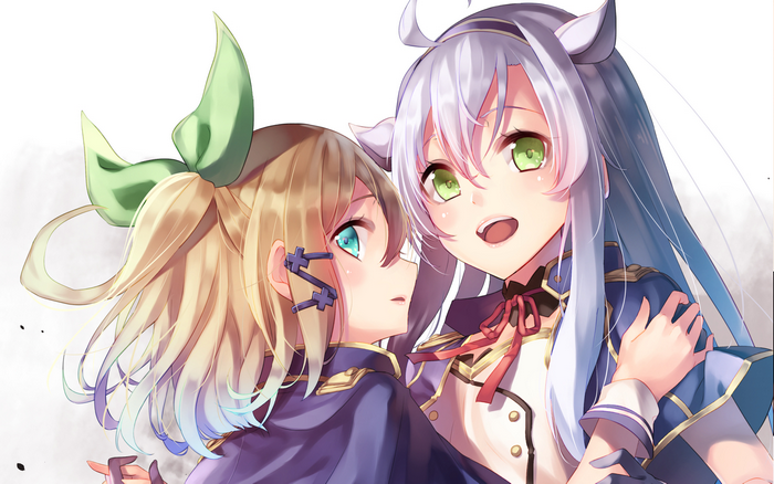 Rumia Tingel and another girl