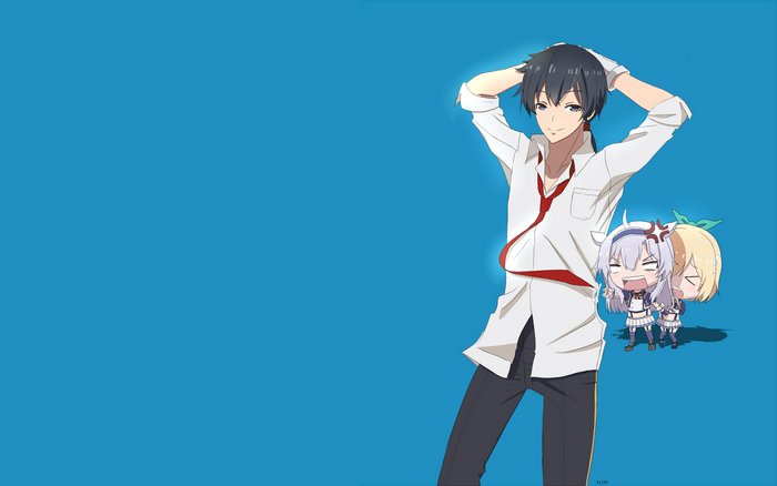 Rumia Tingel and two chibi characters