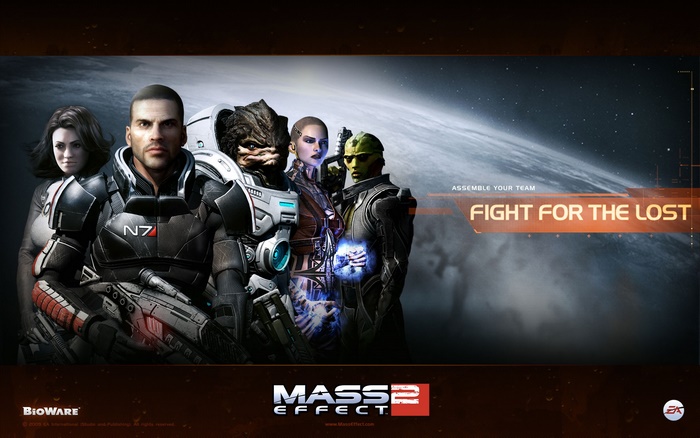 Mass Effect 2 characters assemble your team