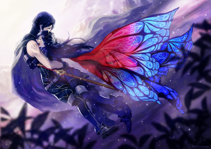 Lucina and Marth from Fire Emblem