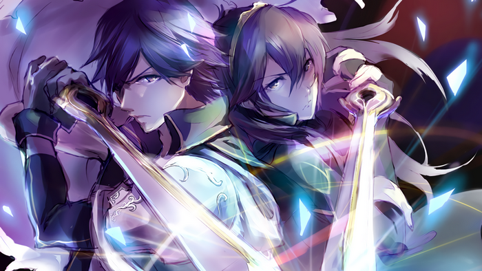 Lucina and Chrom from Fire Emblem