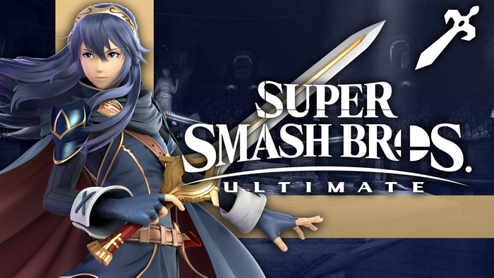 Lucina from Fire Emblem in Super Smash Bros. Ultimate