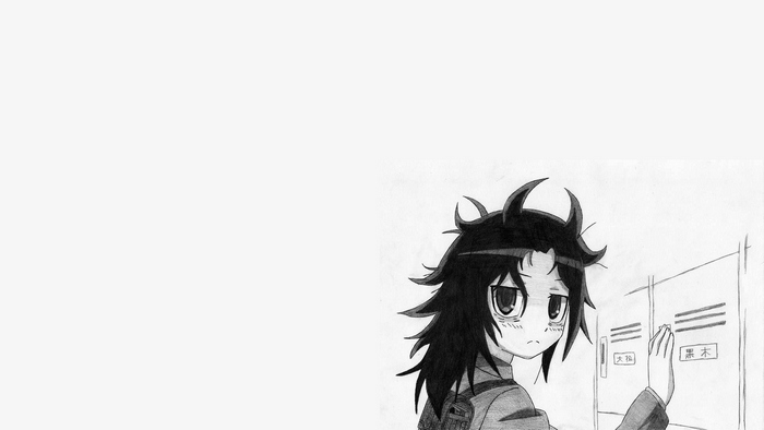 Tomoko Kuroki from WataMote